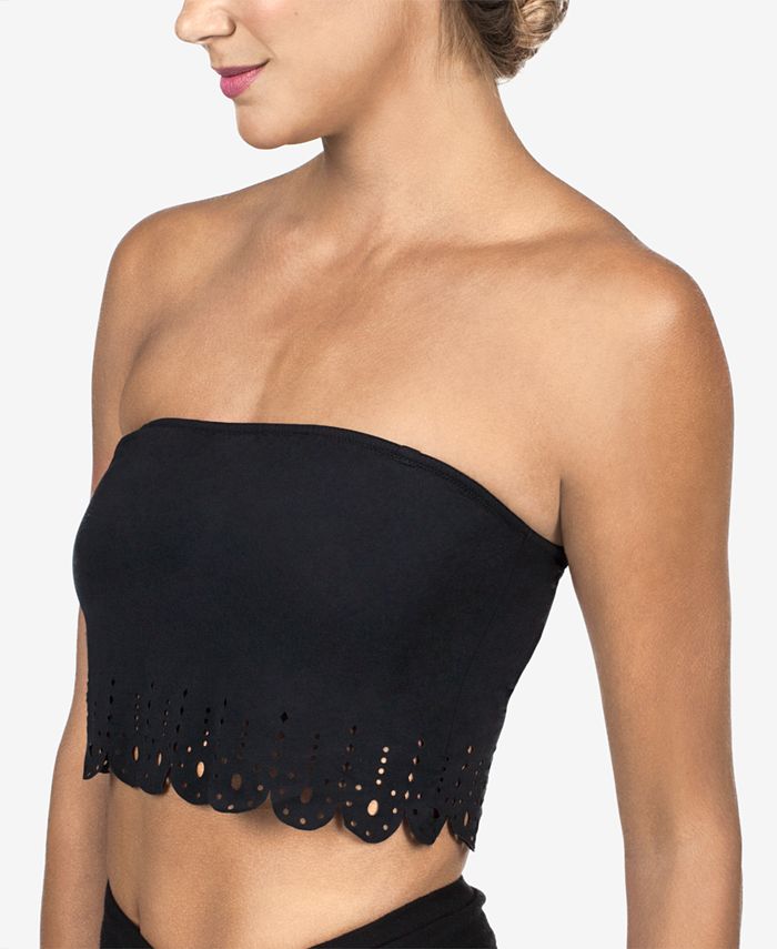 Fashion Forms Laser-Cut Bandeau Tube Bra : : Clothing, Shoes &  Accessories