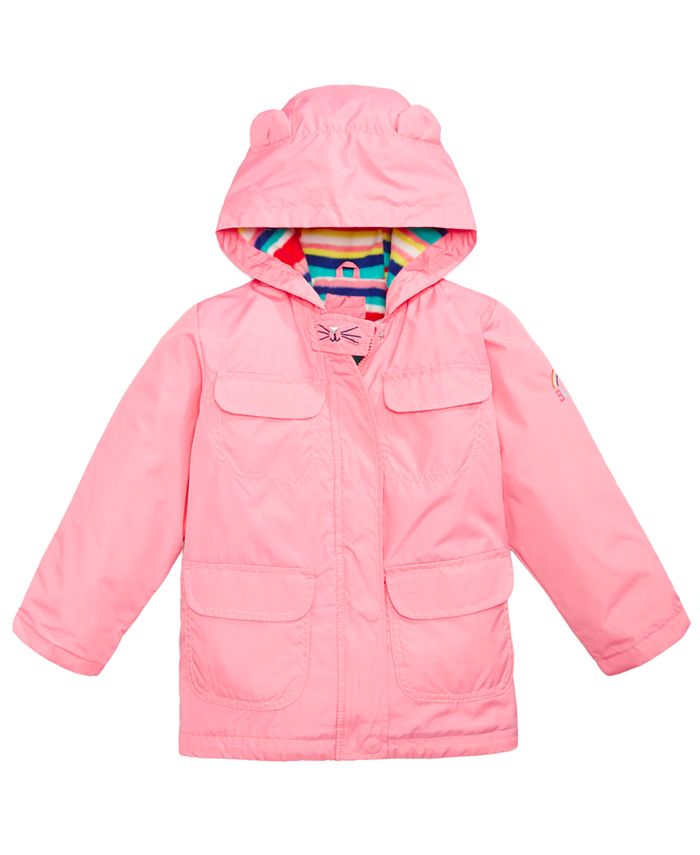 Carter's Cat Ear Rain Jacket, Toddler Girls Macy's
