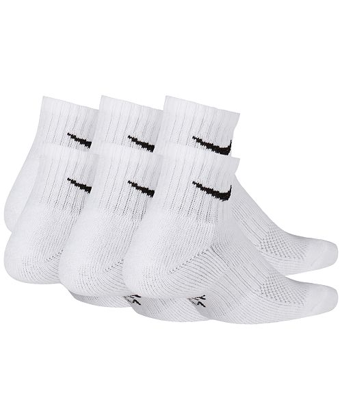 Nike 6-Pk. Cushioned Crew Socks, Big Boys & Reviews - Underwear & Socks ...