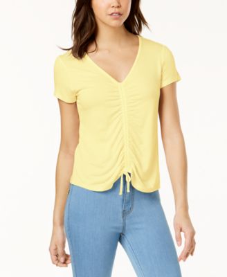 ruched front shirt