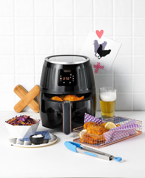 Crux 2.6 Qt. Touchscreen Air Convection Fryer 14635, Created for Macy's