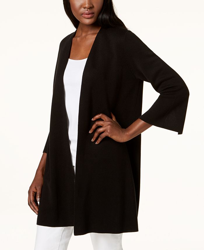 Eileen fisher discount short sleeve cardigan