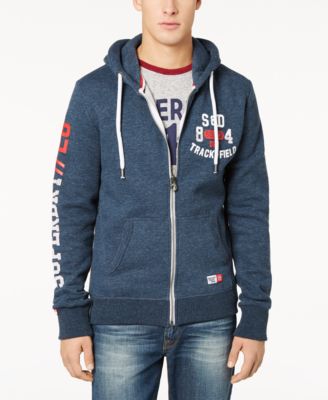 superdry trackster zip hoodie