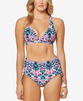 Jessica Simpson Full-Support Cross-Back Bikini Top