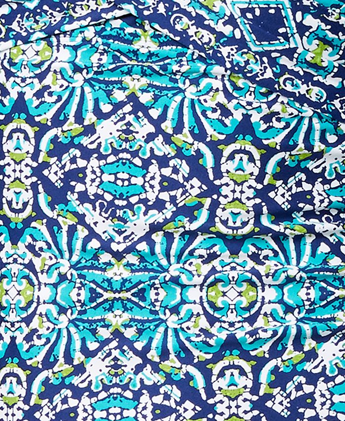 La Blanca Tuvalu Tapa Printed Underwire Tankini Top Macy's