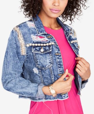 RACHEL Rachel Roy Embellished Cropped 