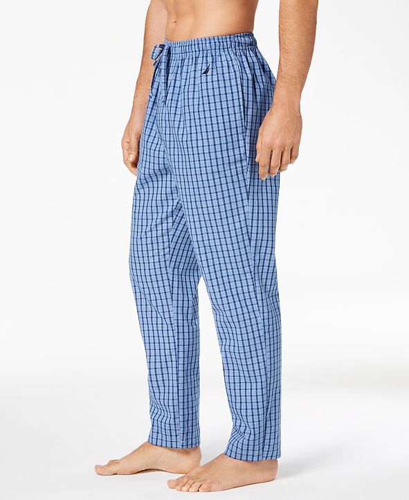 Nautica Men's Woven Plaid Pajama Pants & Reviews - Pajamas, Lounge ...