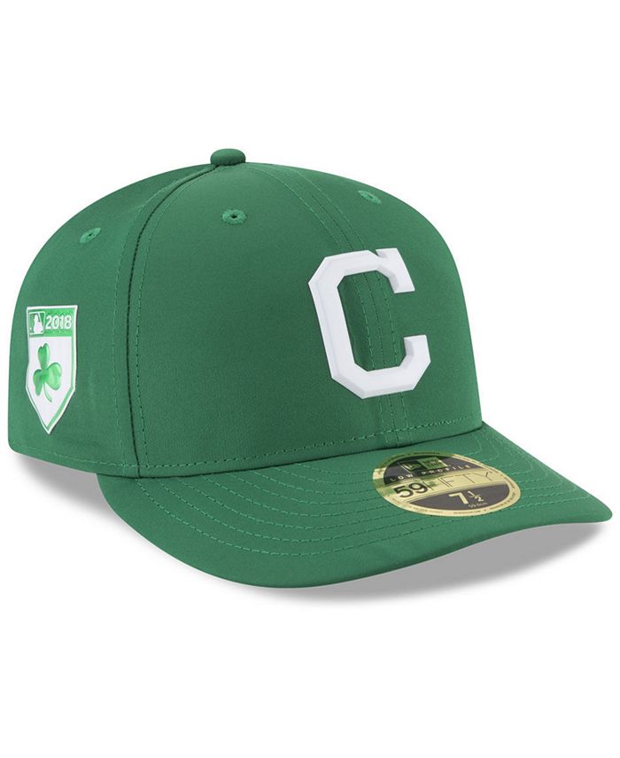 New Era Cleveland Indians St. Patty's Day Pro Light Low Crown 59Fifty ...