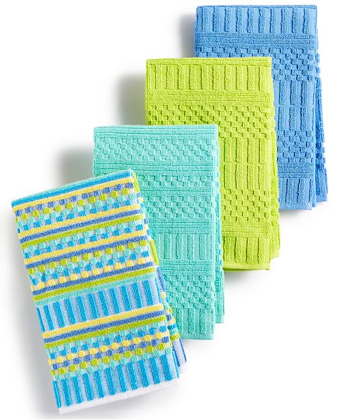 Fiesta Kitchen Towels Set Of 4 Alexa Cool Bar Mops Reviews