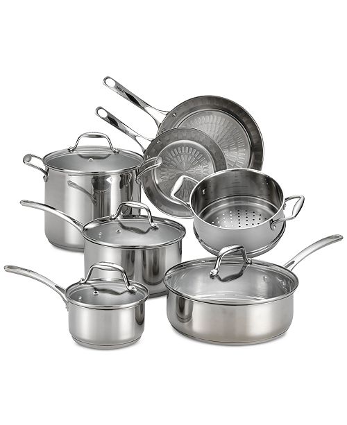 TFal PerformaX 11Pc. Stainless Steel Cookware Set & Reviews
