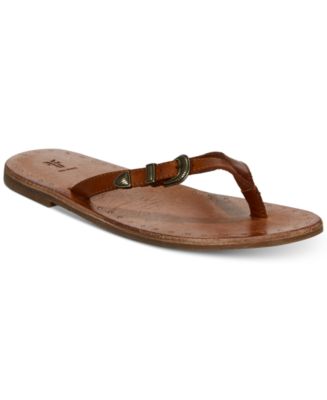 Frye ally logo flip flop sale