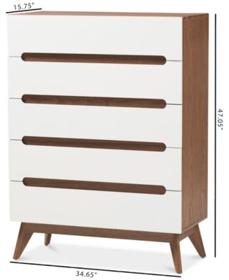 Calypso 5-Drawer Chest, Quick Ship