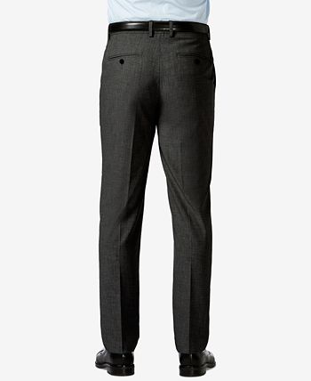 Haggar J.M. Slim Fit 4-Way Stretch Flat Front Dress Pants - Macy's