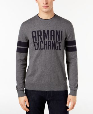 X Armani Exchange Men's Striped-Sleeve 