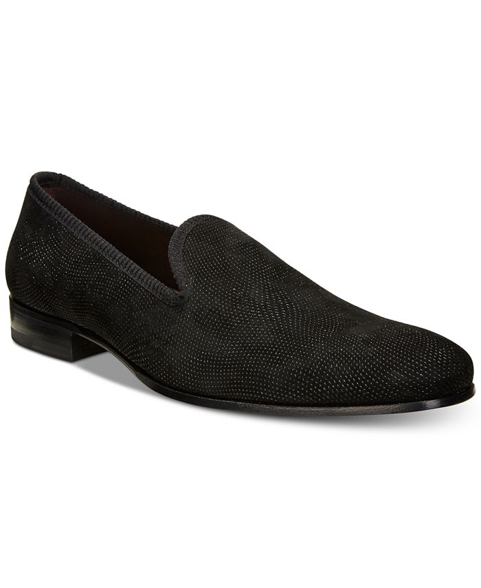 Mezlan Men's Slip-On Suede Loafers, Created for Macy's - Macy's