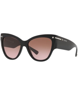 【関税＆送料込み】Valentino Garavani Sunglasses VALENTINO GARAVANI EYEWEAR VLogo cat-eye Sunglasses | White