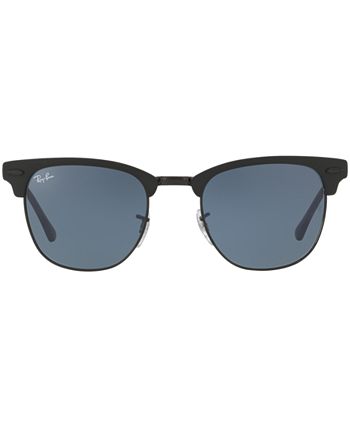 Ray-Ban Sunglasses, RB3716 CLUBMASTER METAL - Macy's