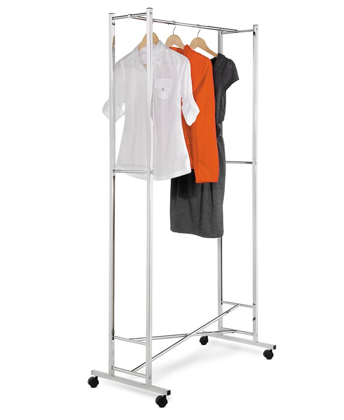 Honey Can Do Garment Rack, Chrome Square Tube Foldaway Macy's