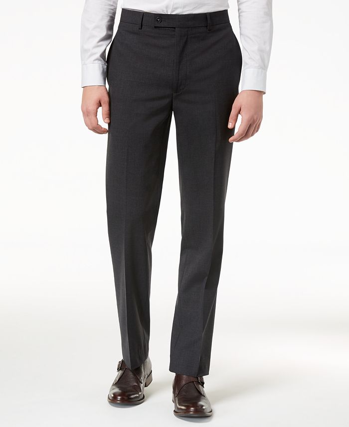 Calvin Klein Men's Slim-Fit Stretch Dress Pants - Macy's