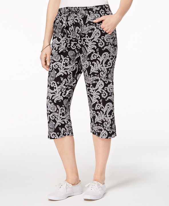 macy's karen scott capris