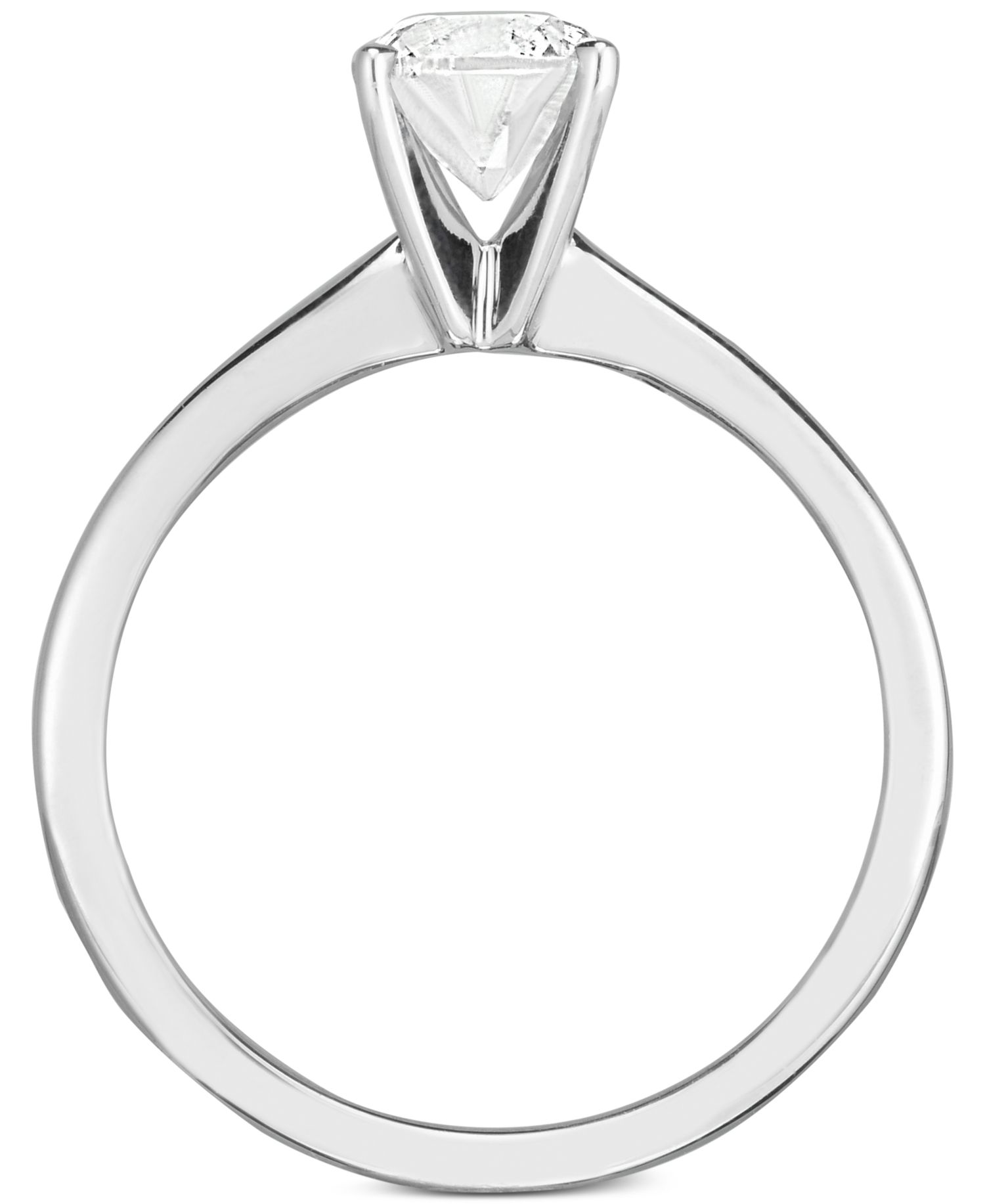 Diamond (1 ct. t.w.) Engagement Ring in 14K White, Yellow or Rose Gold
