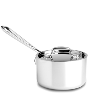 All-Clad Stainless Steel 1.5 Qt. Covered Saucepan
