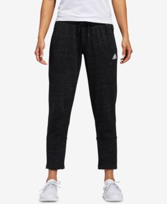 adidas cotton french terry ankle pants