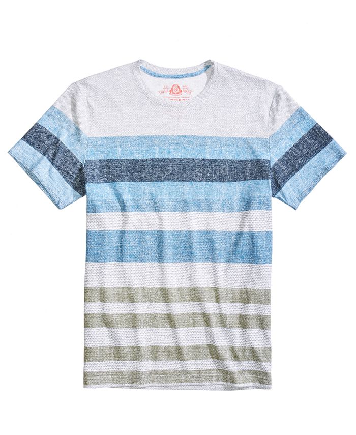 American Rag Men's Heathered Striped T-Shirt, Created for Macy's - Macy's
