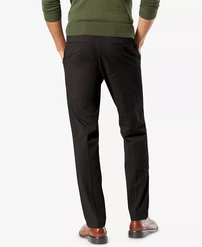 Men's Workday Smart 360 Flex Slim-Fit Khaki Stretch Pants - thumbnail 9