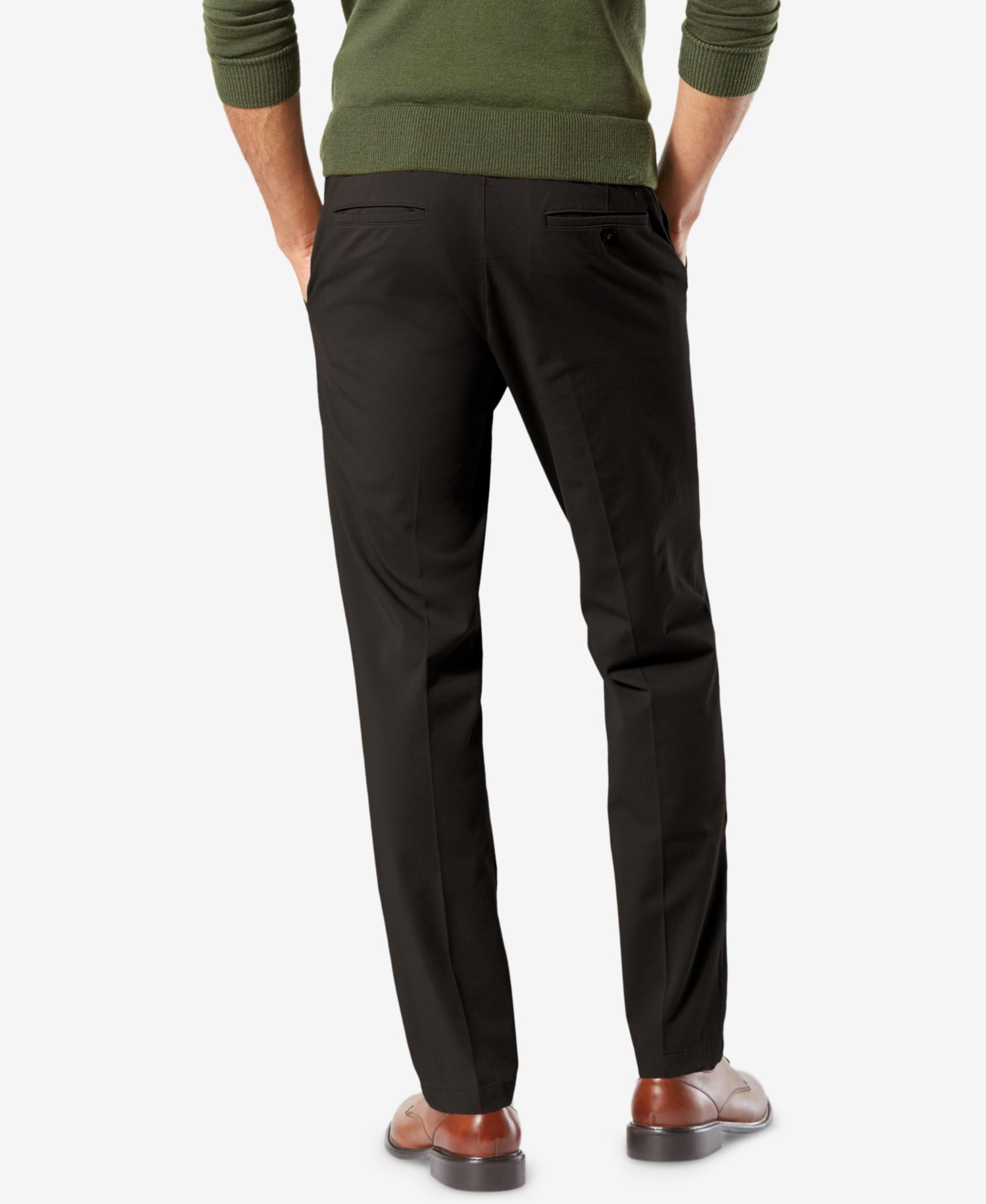 Men's Workday Smart 360 Flex Slim-Fit Khaki Stretch Pants