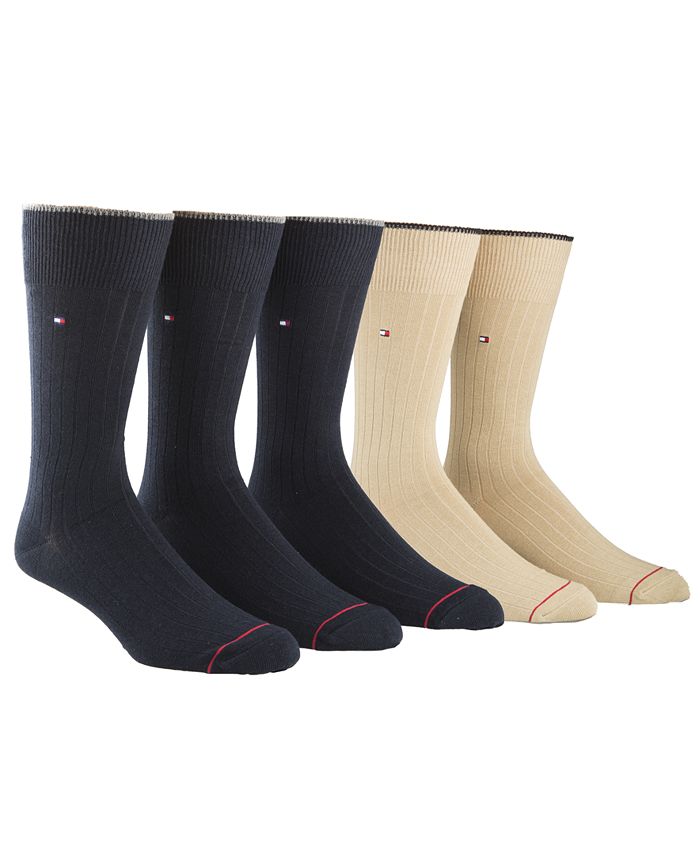 Tommy Hilfiger Dress Socks, 5 Pack - Macy's