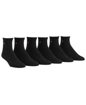 Tommy Hilfiger Men's Socks Pitch Sport 6 Pair Pack