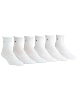 Tommy Hilfiger Men's Socks Pitch Sport 6 Pair Pack