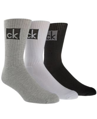 Calvin Klein - Men's 3-Pk. Logo Socks