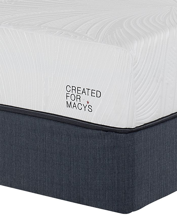 Macybed Lux Barton 10" Cushion Firm Memory Foam Mattress Set Queen
