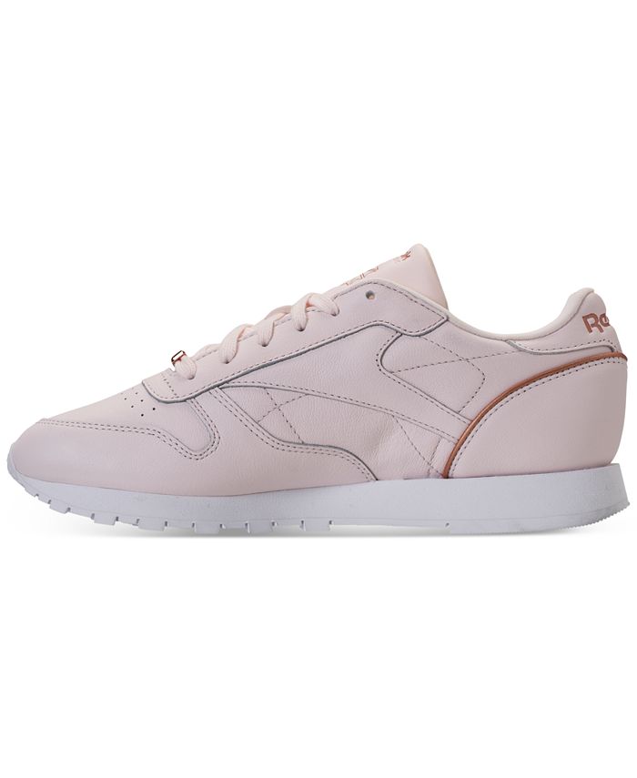 Reebok Women's Classic Leather HW Casual Sneakers from Finish Line - Macy's