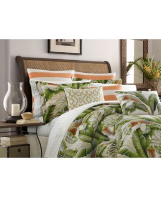 tommy bahama palmiers duvet cover set