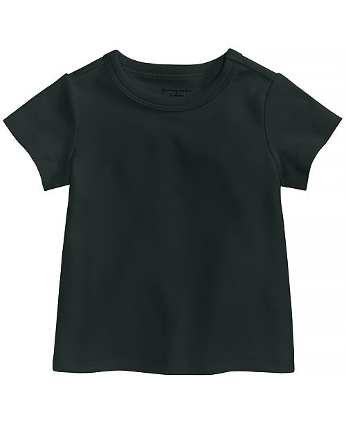 First Impressions Cotton TShirt, Baby Girls or Baby Boys, Created for