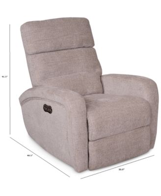 Stellarae Fabric Power Recliner with USB, Created for Macy's
