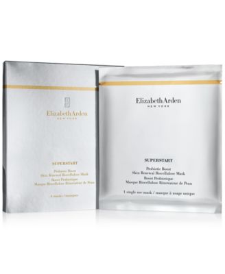 Elizabeth Arden - Superstart Probiotic Boost Skin Renewal Biocellulose Mask, 4-Pk.