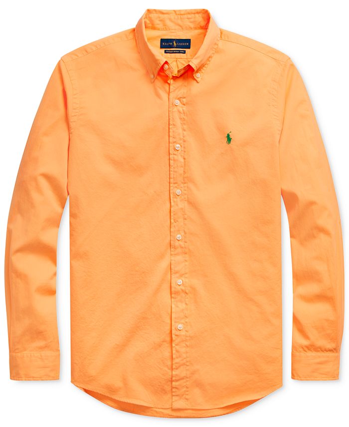 Polo Ralph Lauren Men's Classic Fit Twill Shirt & Reviews - Casual  Button-Down Shirts - Men - Macy's