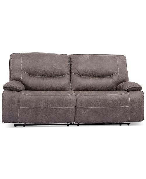 Furniture Felyx 84'' 2Pc. Fabric Power Reclining Sofa With 2 Power