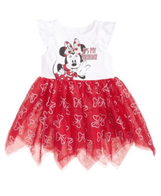 minnie mouse print dress