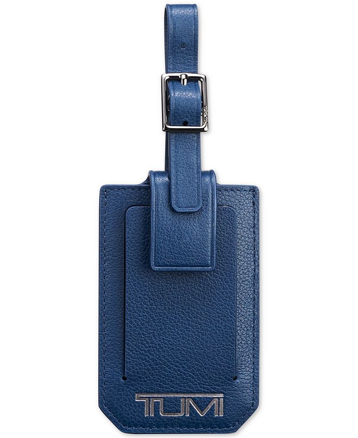 Tumi Men's Leather Luggage Tag - Macy's