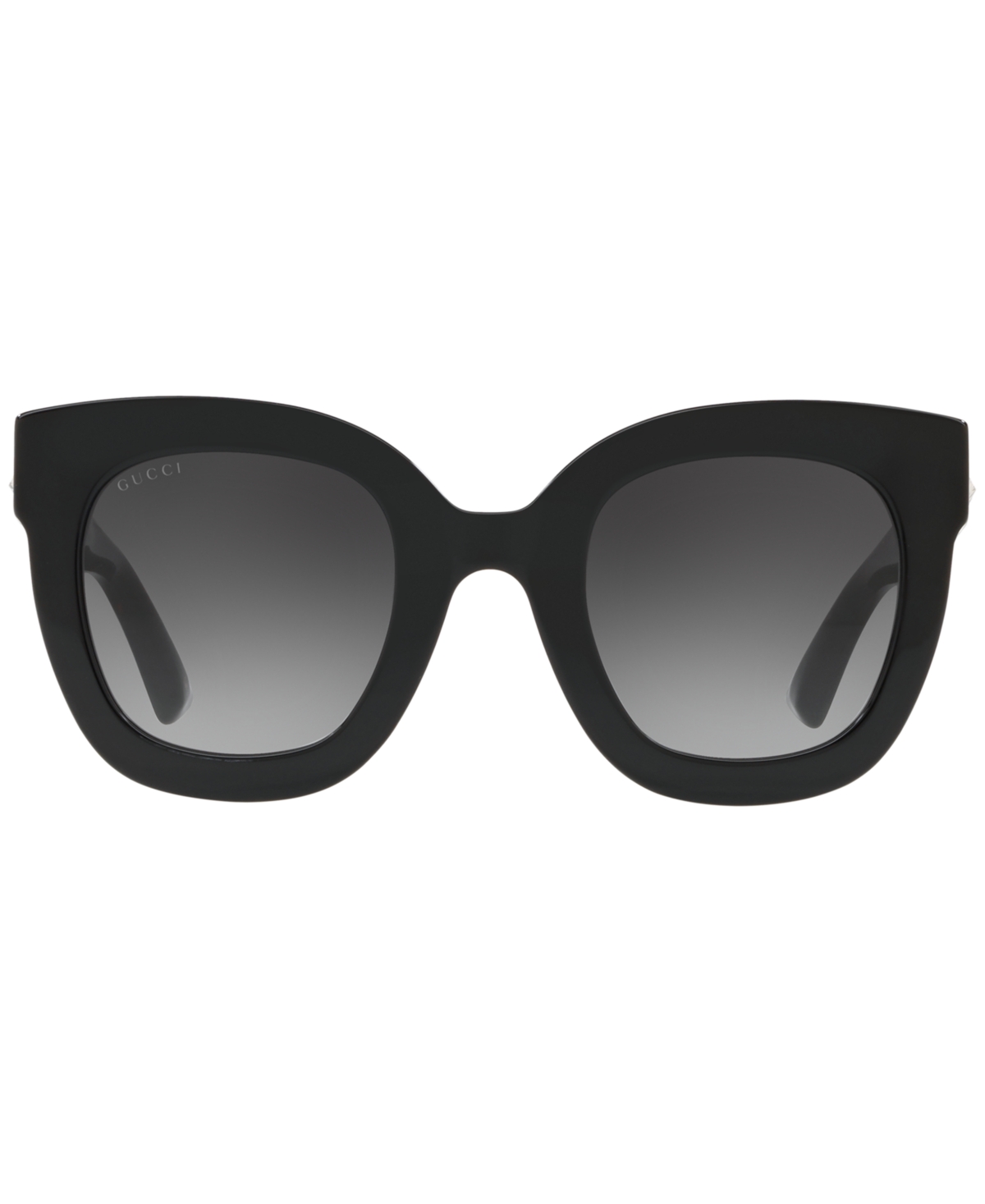 Gucci Black Black Grey Acetate Sunglasses In Brown