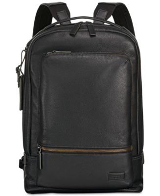 TUMI Men's Harrison Bates Leather Backpack & Reviews - All