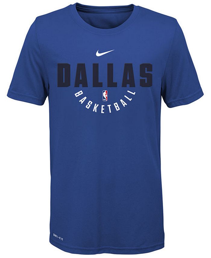 Nike Dallas Mavericks Elite Practice T-Shirt, Big Boys (8-20) - Macy's