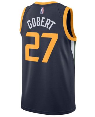 Nike Men's Rudy Gobert Utah Jazz Icon Swingman Jersey - Macy's