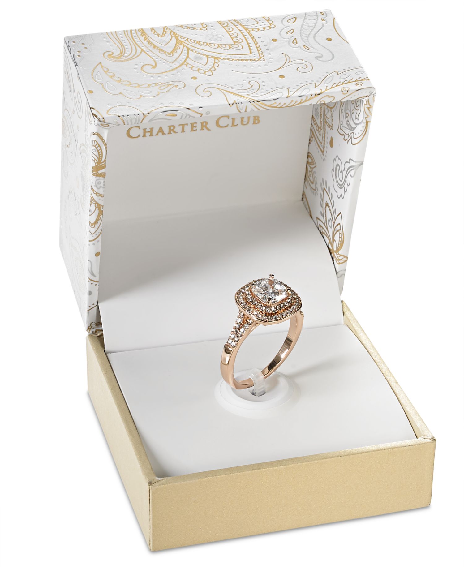 Double Halo Crystal Center Ring