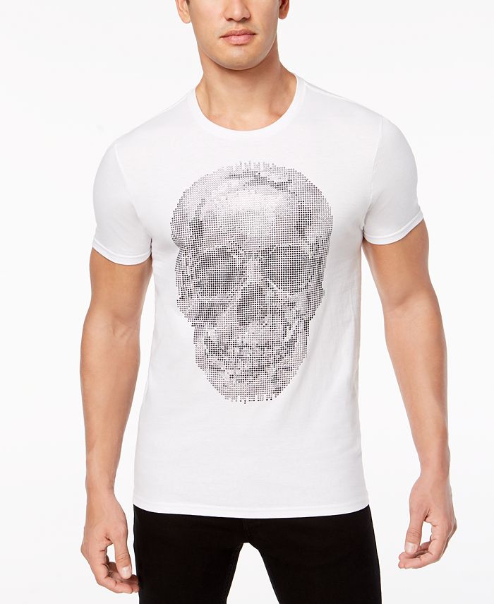 Sean John Men's Opulent End Rhinestone T-Shirt, Created for Macy's - Macy's